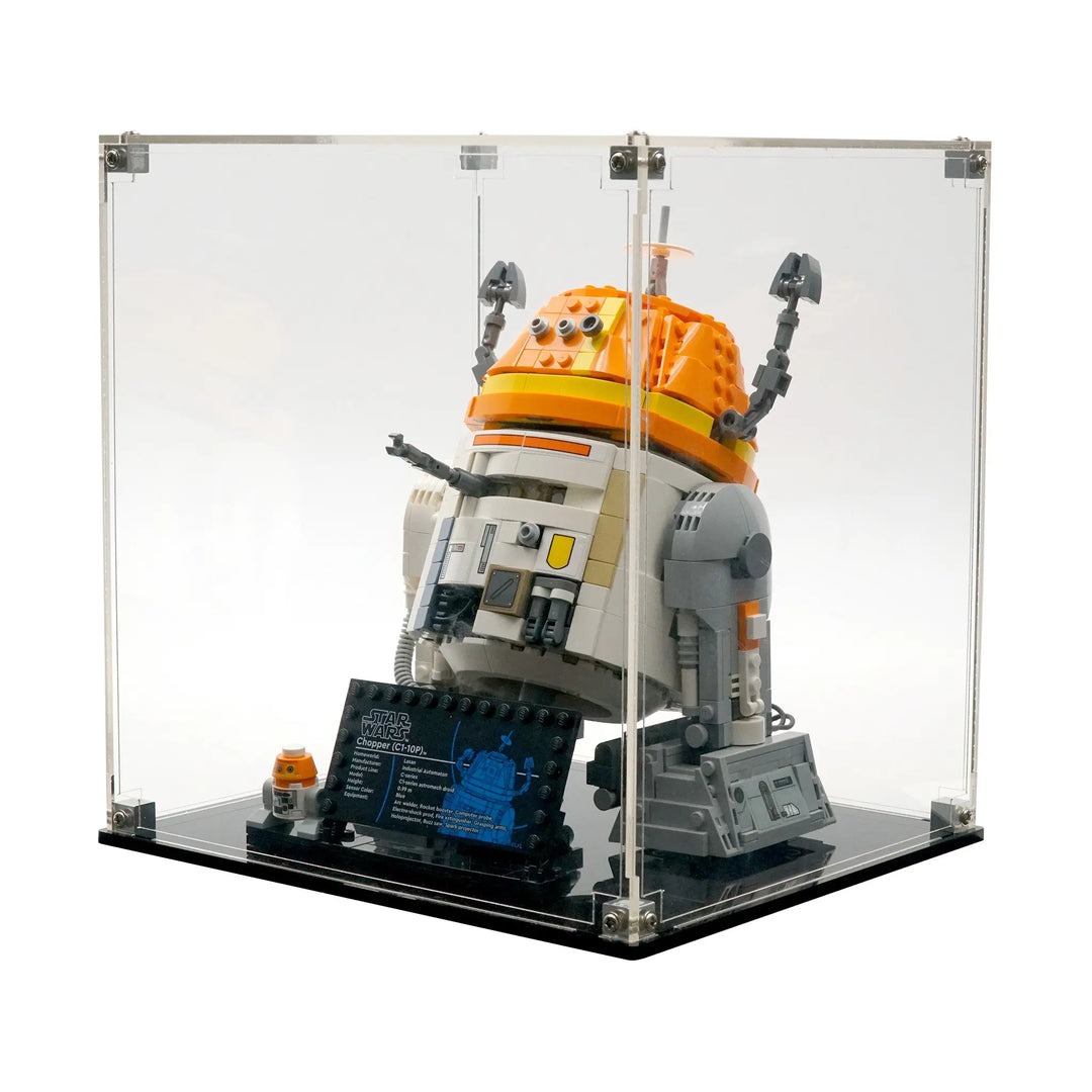 Brickcessories  Display Case for 75416 - Chopper (C1-10P) Astromech Droid