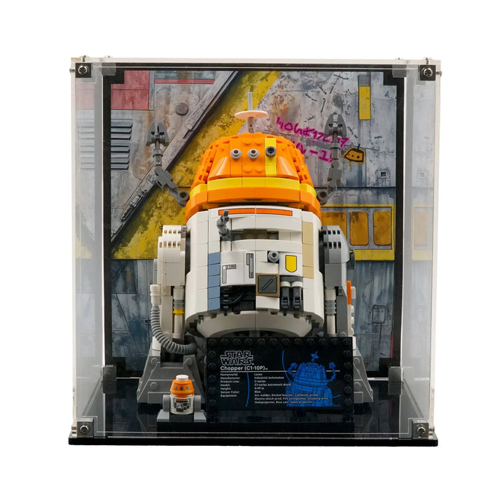 Brickcessories  Display Case for 75416 - Chopper (C1-10P) Astromech Droid