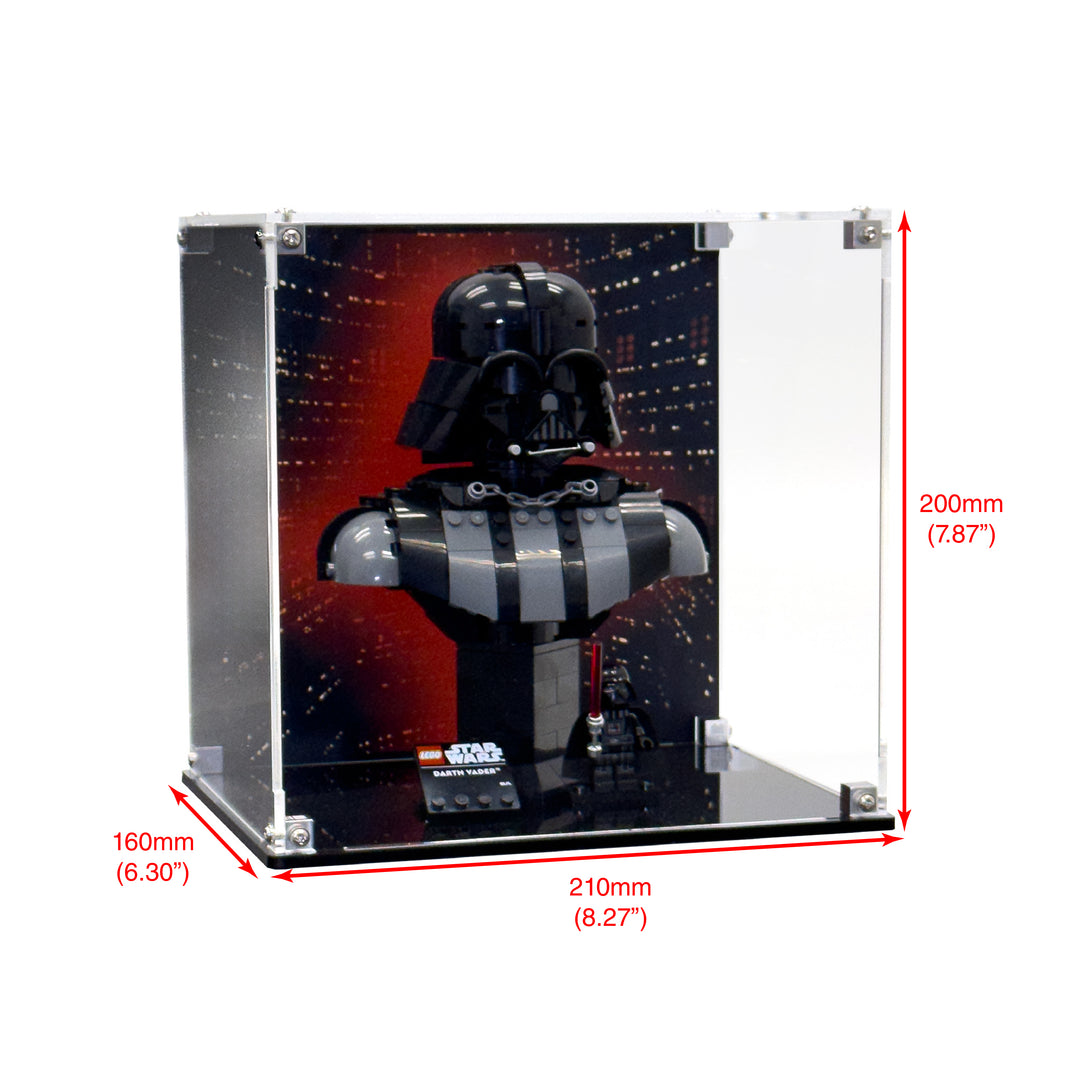 Display Case for LEGO Star Wars Darth Vader Bust (75439)