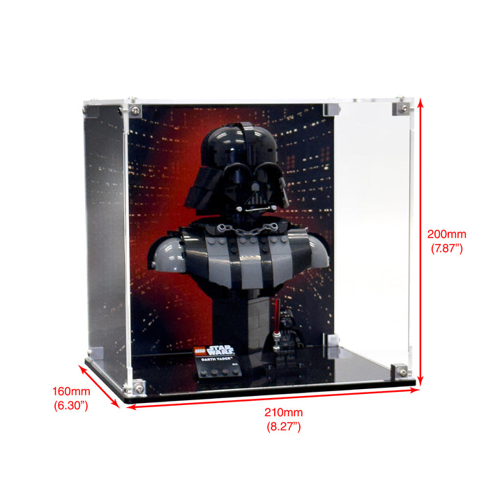 Display Case for LEGO Star Wars Darth Vader Bust (75439)