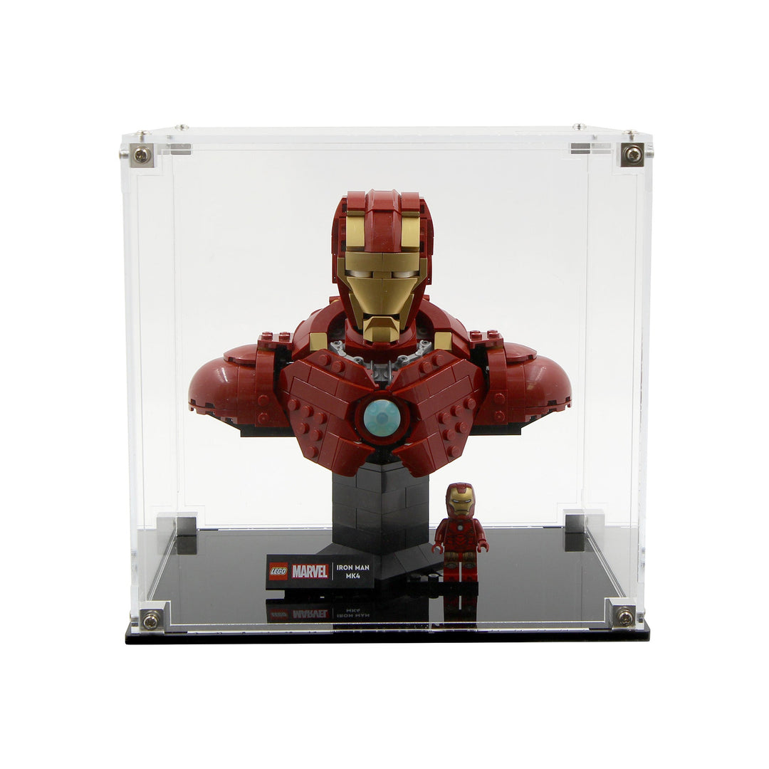 Brickcessories  Display Case for 76327 - Iron Man MK4 Bust