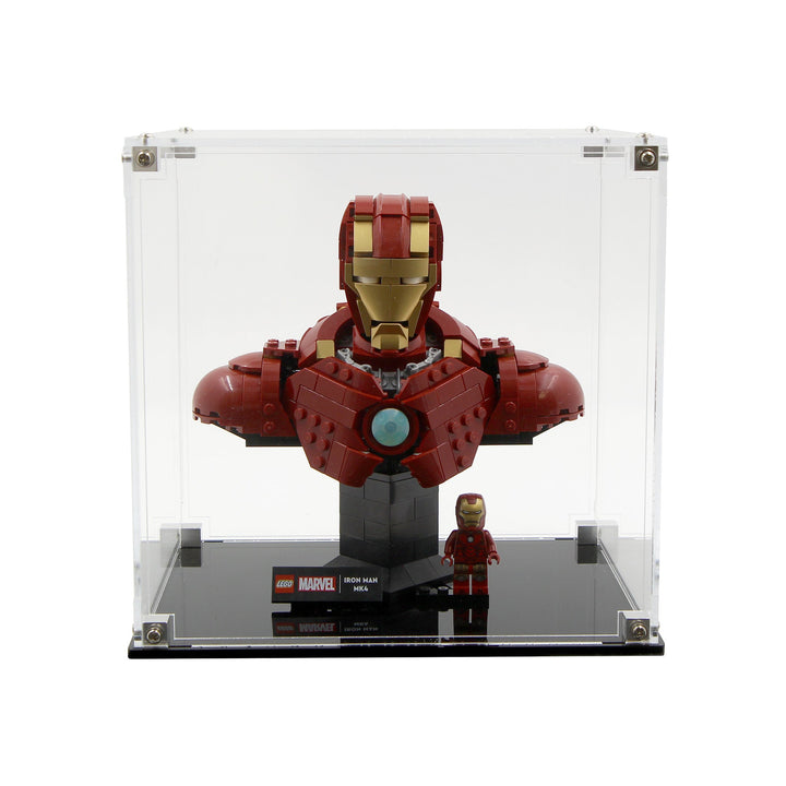 Brickcessories  Display Case for 76327 - Iron Man MK4 Bust