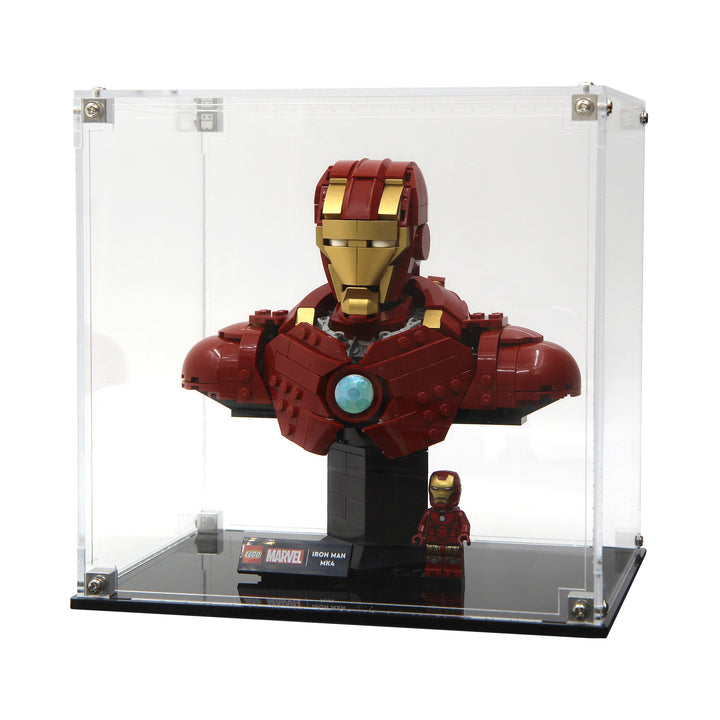 Brickcessories  Display Case for 76327 - Iron Man MK4 Bust
