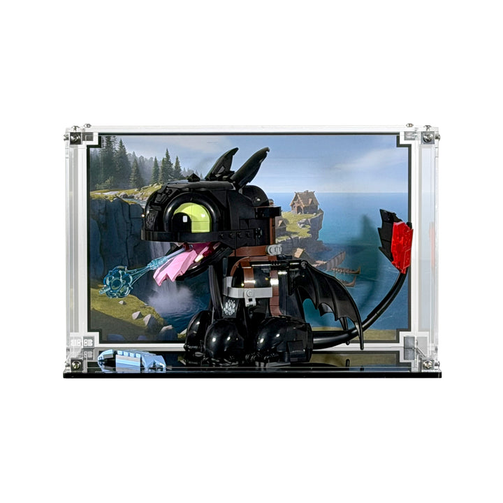 LEGO How to Train Your Dragon: Toothless Display Case (10375 Icons)