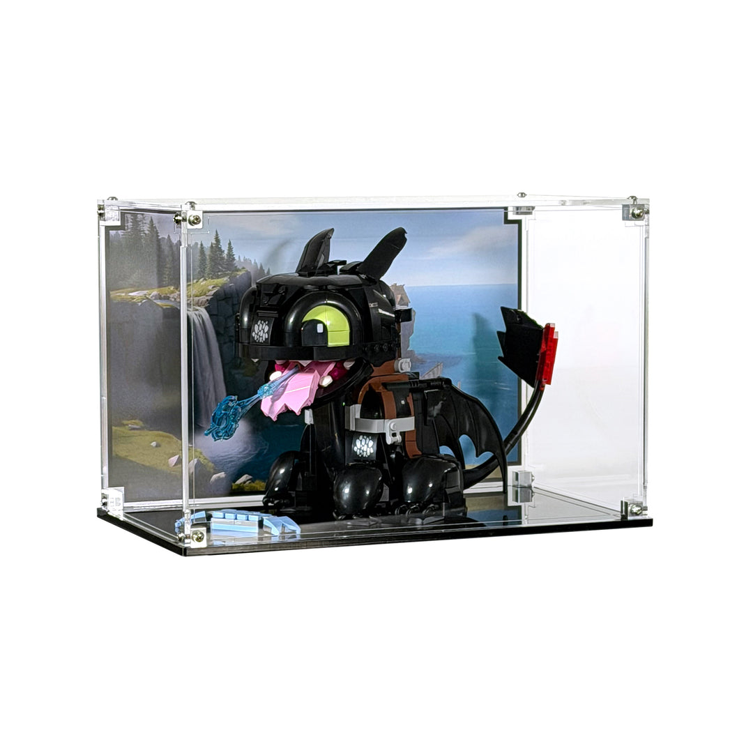 LEGO How to Train Your Dragon: Toothless Display Case (10375 Icons)