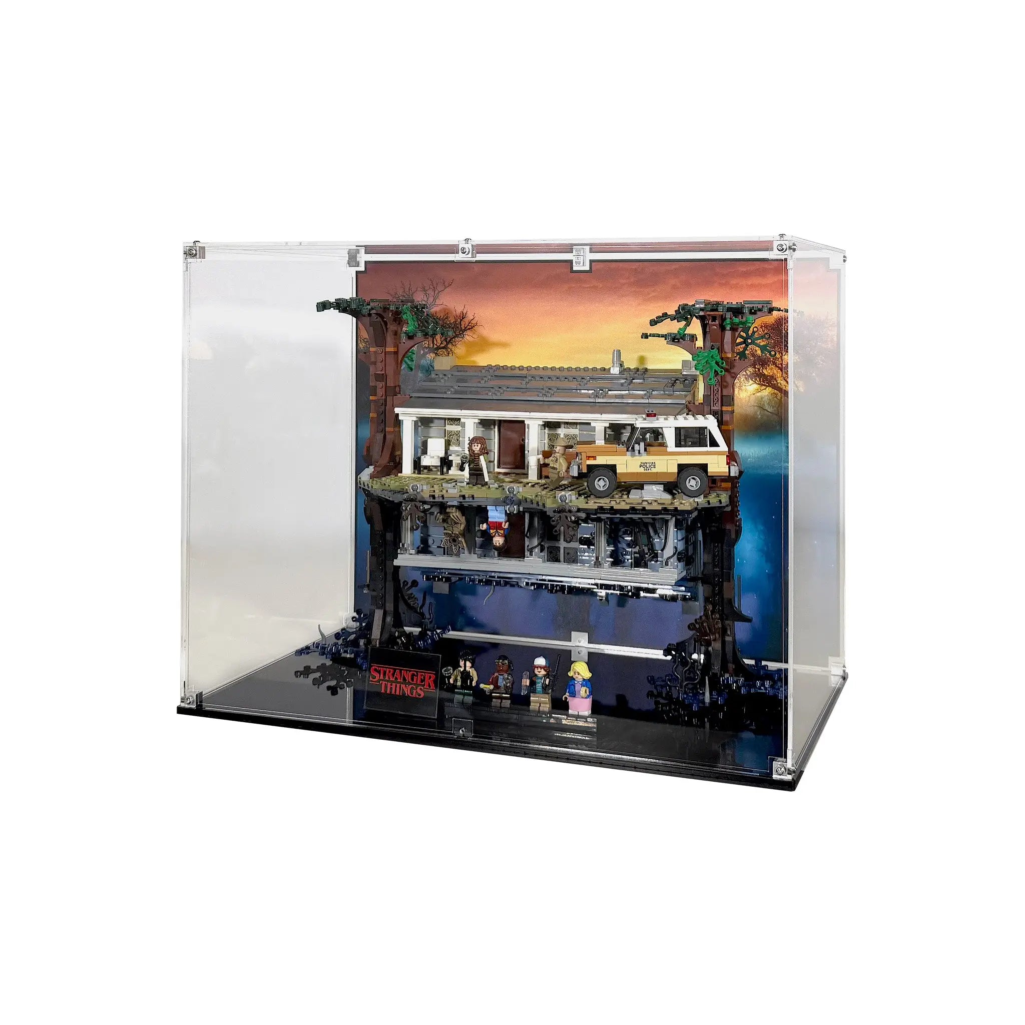 Display Case for LEGO 75810 The Upside Down | Brickcessories