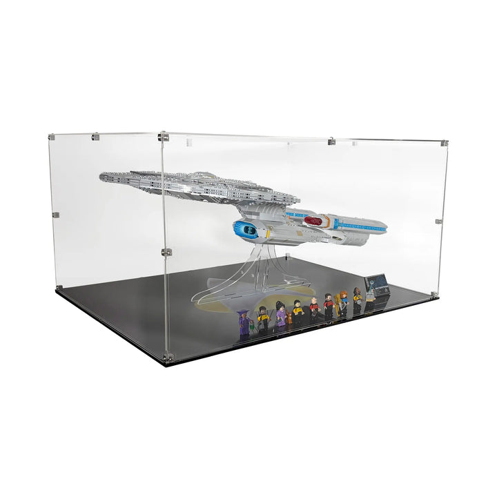LEGO U.S.S. Enterprise NCC-1701-D Horizontal Display Case (10356 Star Trek: U.S.S. Enterprise D)