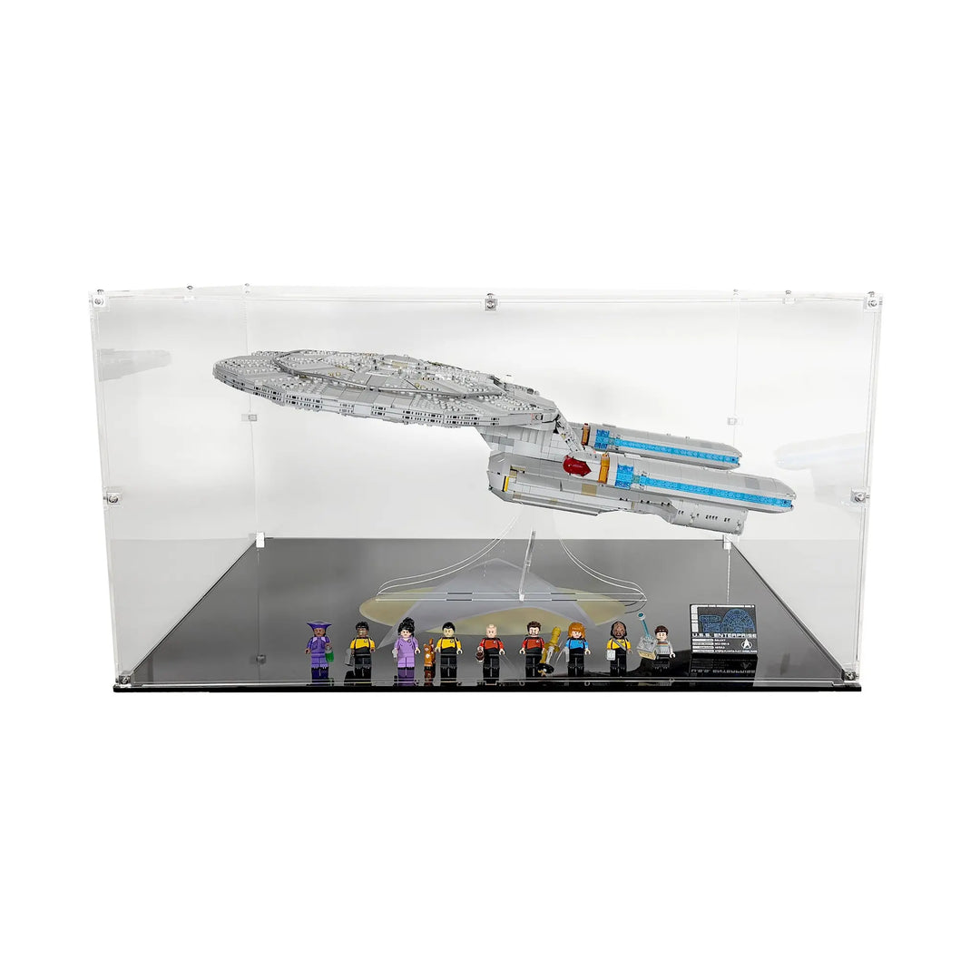 LEGO U.S.S. Enterprise NCC-1701-D Horizontal Display Case (10356 Star Trek: U.S.S. Enterprise D)