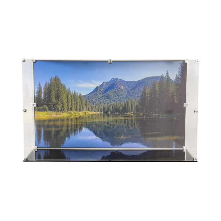 LEGO River Steamboat Display Case (21356: Ideas)