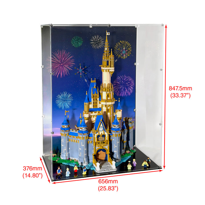 Display Case for LEGO Disney - Disney Castle (43222)