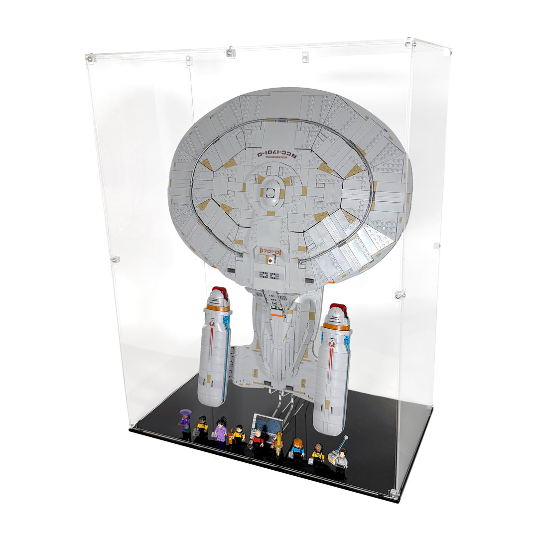 LEGO U.S.S. Enterprise NCC-1701-D Vertical Display Case (10356 Star Trek: U.S.S Enterprise D)