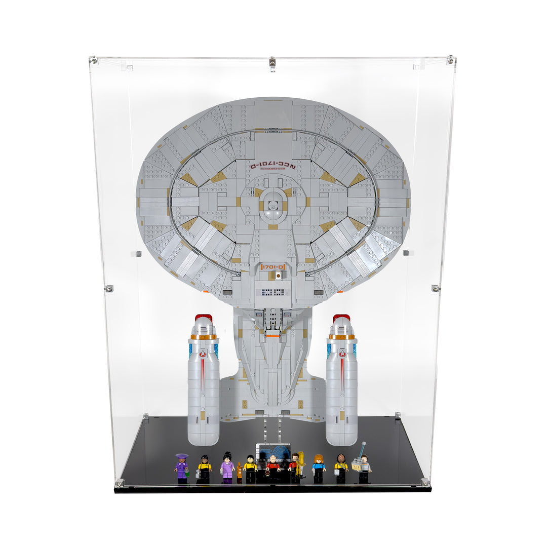 LEGO U.S.S. Enterprise NCC-1701-D Vertical Display Case (10356 Star Trek: U.S.S Enterprise D)