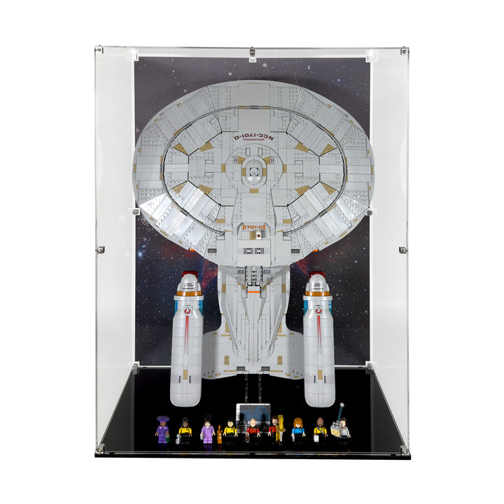 LEGO U.S.S. Enterprise NCC-1701-D Vertical Display Case (10356 Star Trek: U.S.S Enterprise D)