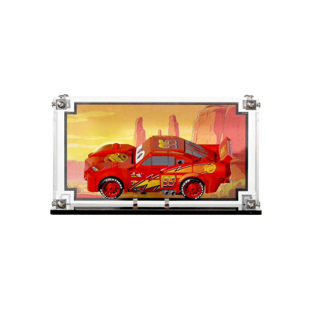 Display Case for LEGO Speed Champions Lightning McQueen (77255)