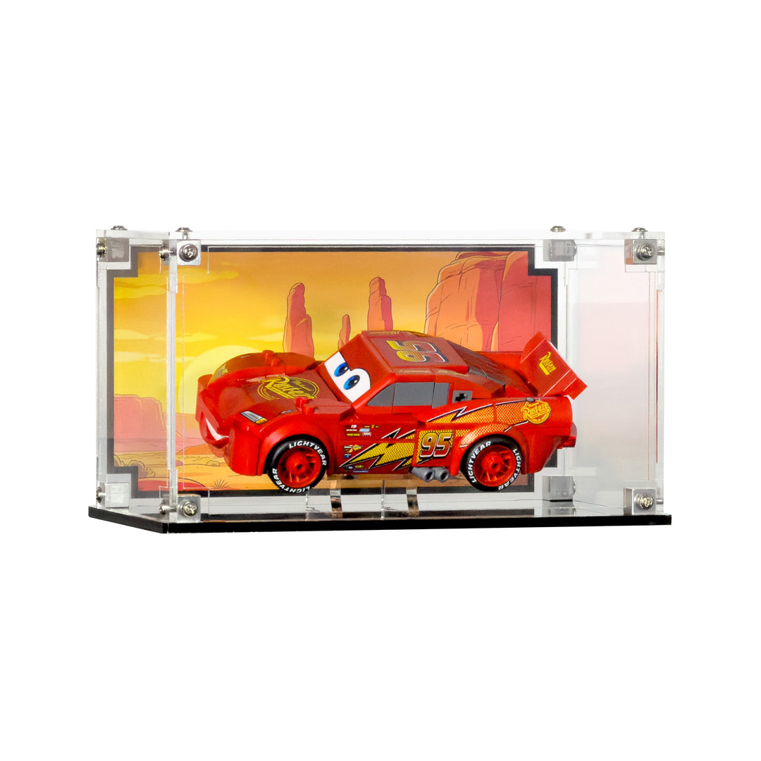 Display Case for LEGO Speed Champions Lightning McQueen (77255)