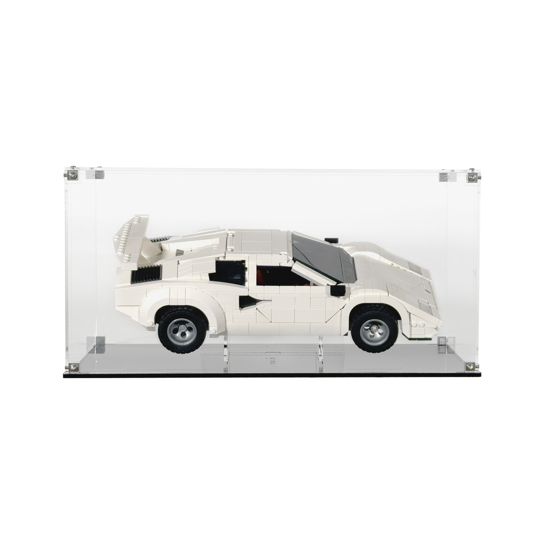 Display Case for LEGO Icons Lamborghini Countach 5000 Quattrovalvole (10337)