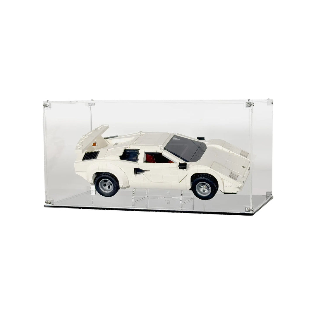 Display Case for LEGO Icons Lamborghini Countach 5000 Quattrovalvole (10337)
