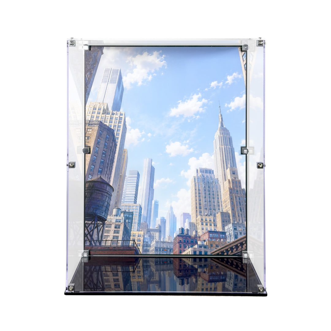 Display Case for LEGO Marvel Spider-Man Hero Figure - Standing (76346)