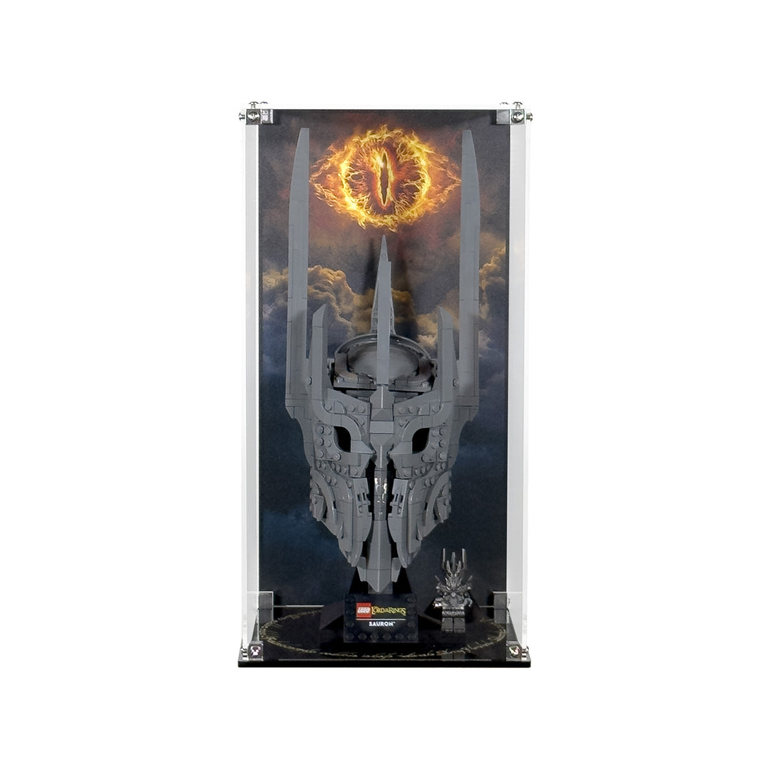 Display Case for LEGO Icons Lord of the Rings: Sauron's Helmet (11373)