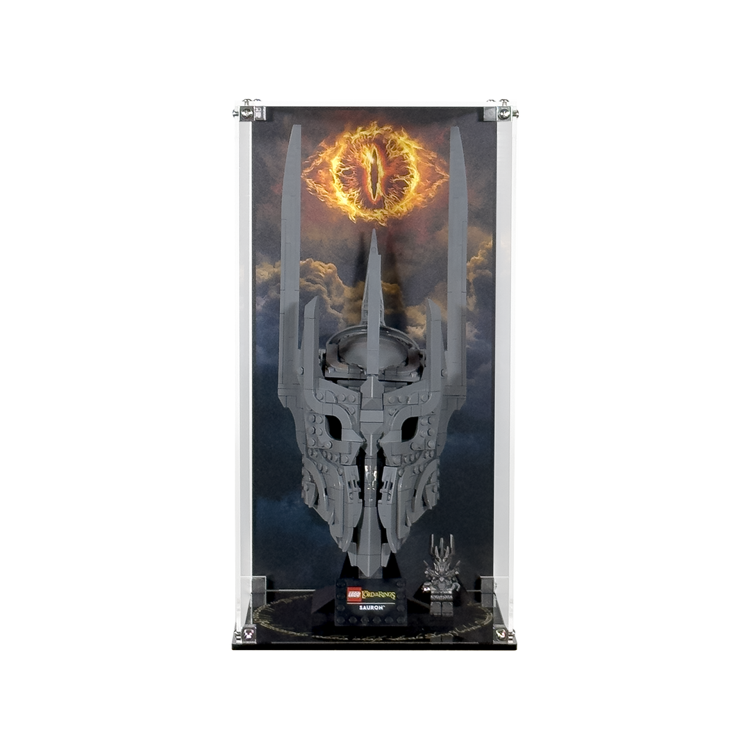 Display Case for LEGO Icons Lord of the Rings: Sauron's Helmet (11373)