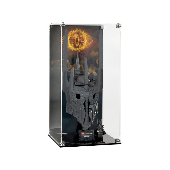 Display Case for LEGO Icons Lord of the Rings: Sauron's Helmet (11373)