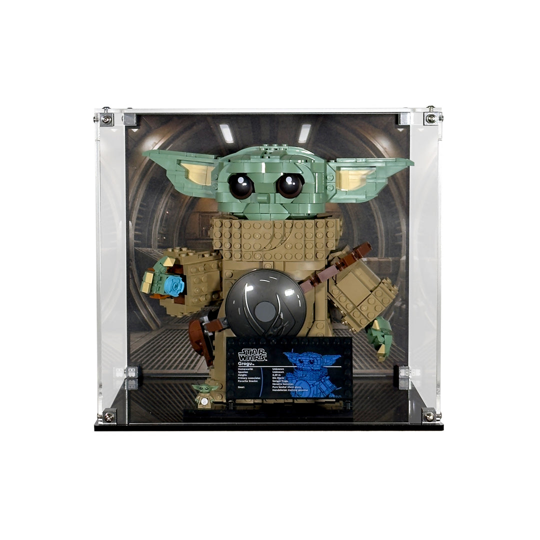 Display Case for LEGO Star Wars Grogu (Mandalorian Apprentice) (75446)