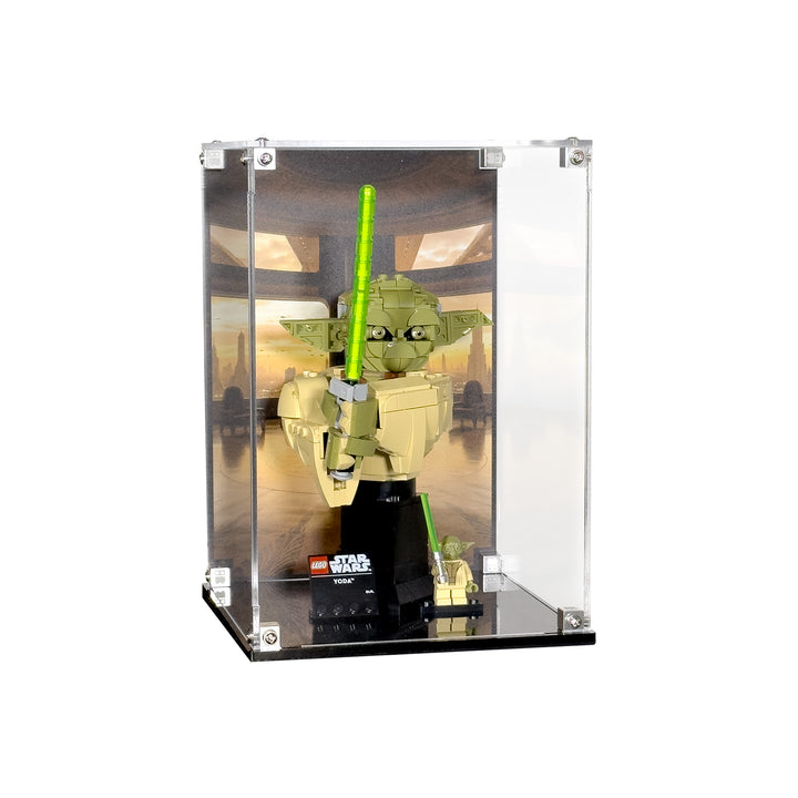 Display Case for LEGO Star Wars Yoda Bust (75438)