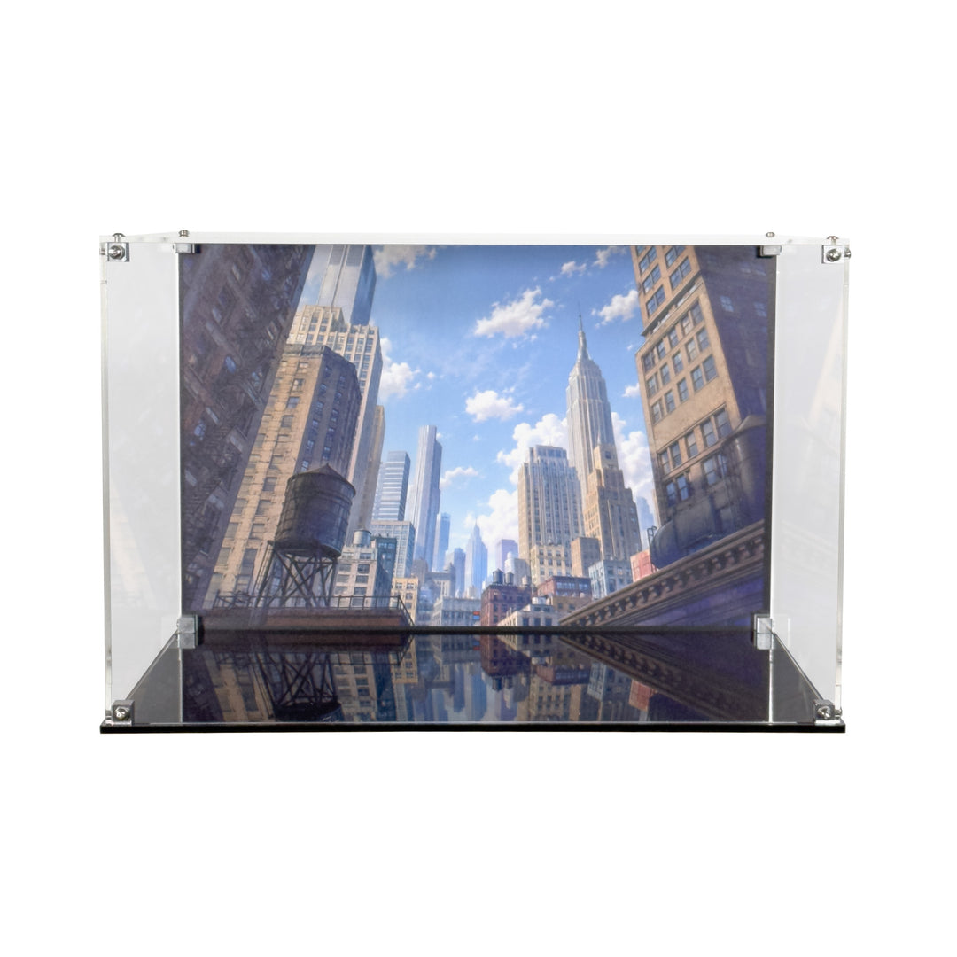 Display Case for LEGO Marvel Spider-Man Hero Figure - Crouching (76346)