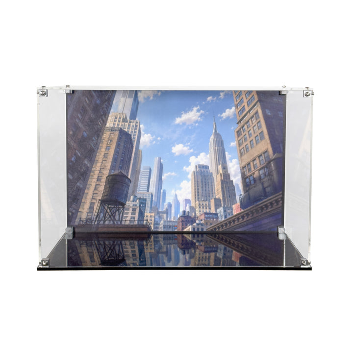 Display Case for LEGO Marvel Spider-Man Hero Figure - Crouching (76346)