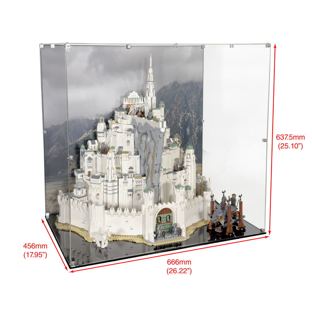Display Case for LEGO Icons The Lord of the Rings: Minas Tirith (11377)