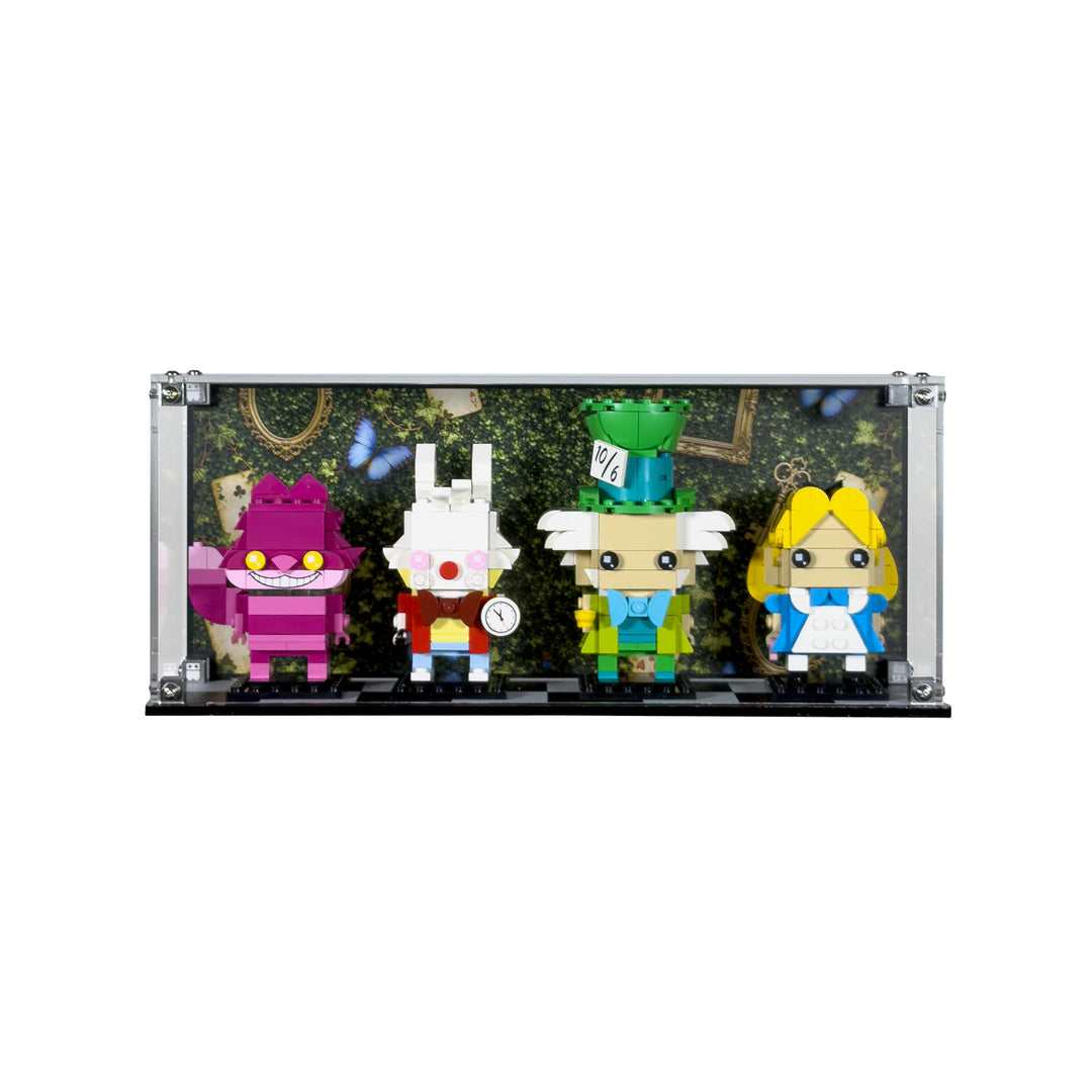 Display Case for LEGO Brickheadz Alice in Wonderland (40925)