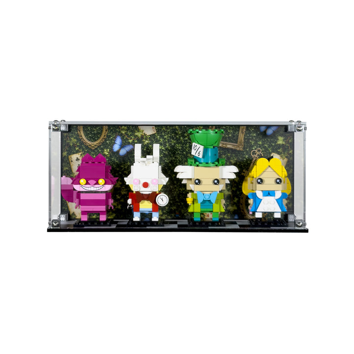 Display Case for LEGO Brickheadz Alice in Wonderland (40925)