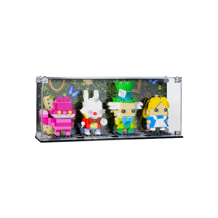 Display Case for LEGO Brickheadz Alice in Wonderland (40925)