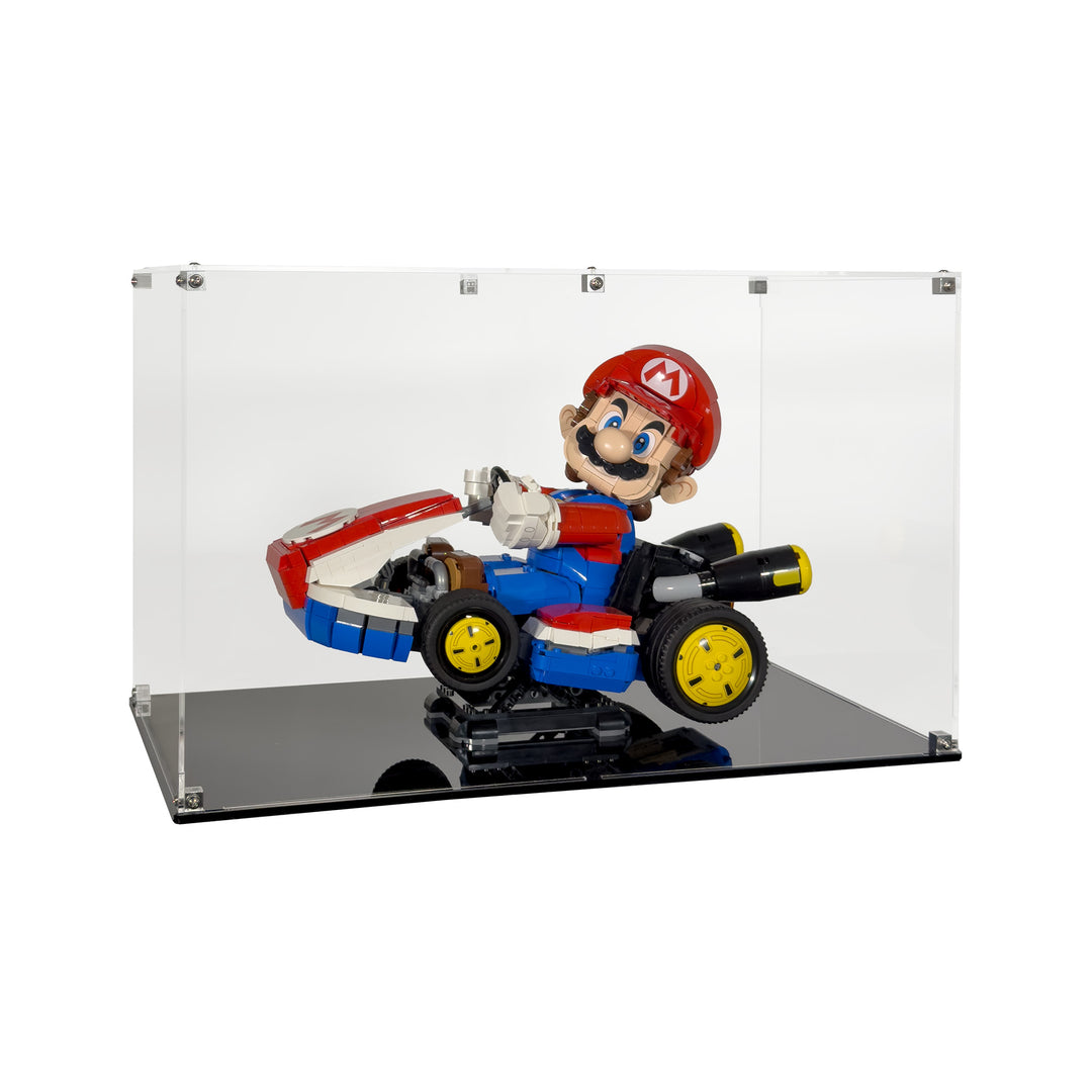 Display Case for LEGO Super Mario - Mario Kart Mario & Standard Kart (72037)