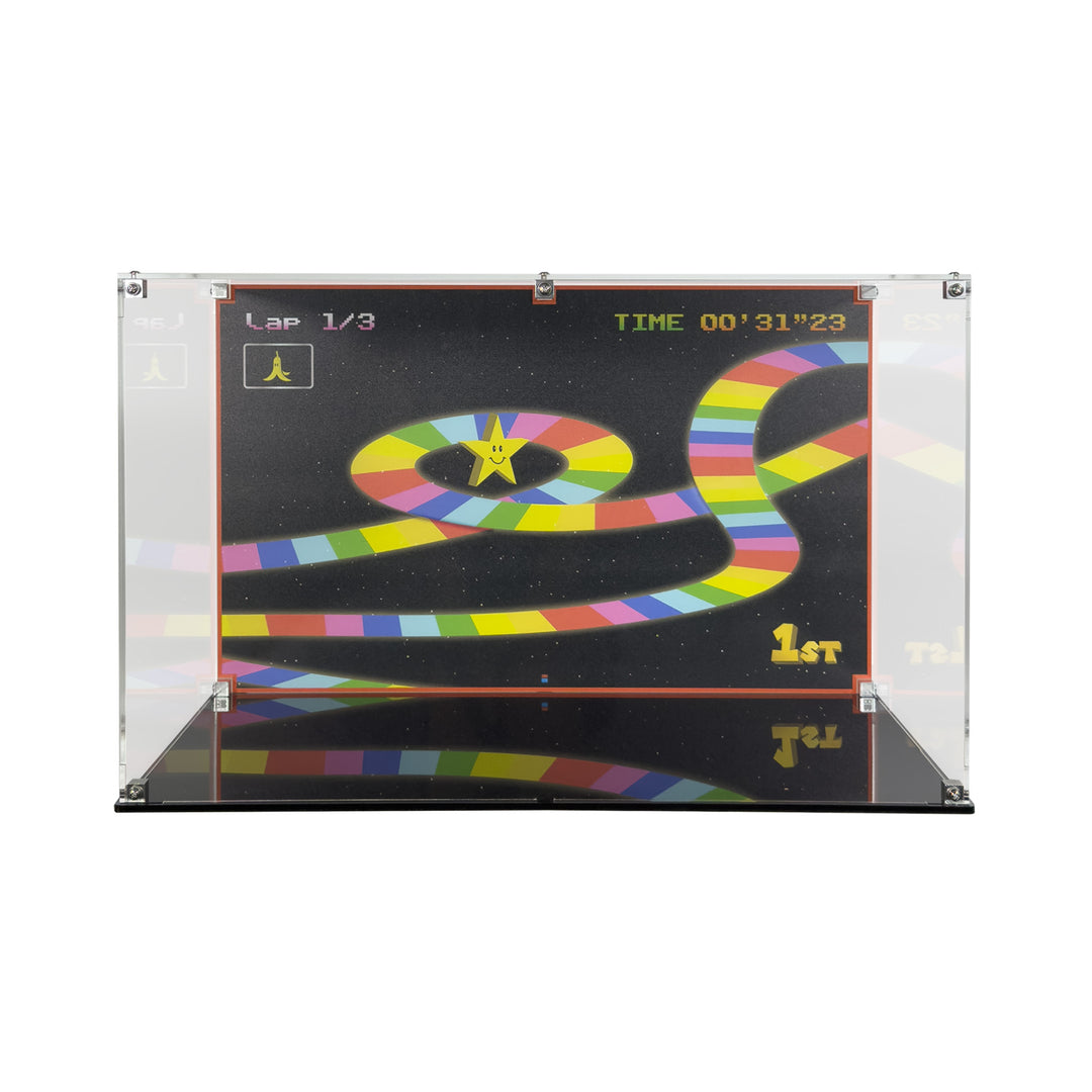 Display Case for LEGO Super Mario - Mario Kart Mario & Standard Kart (72037)