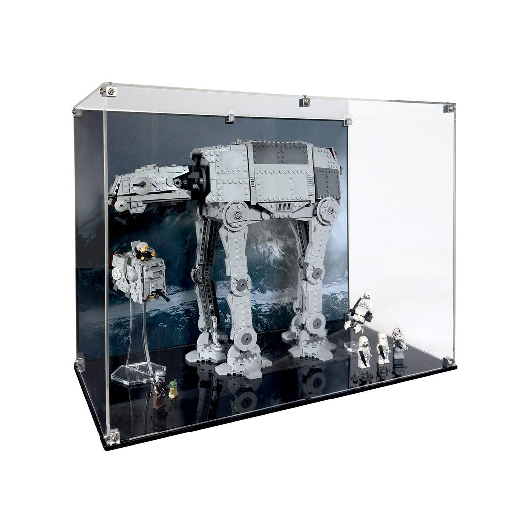 Display Case for 75454 - Star Wars Imperial Remnant AT-AT with INT-4