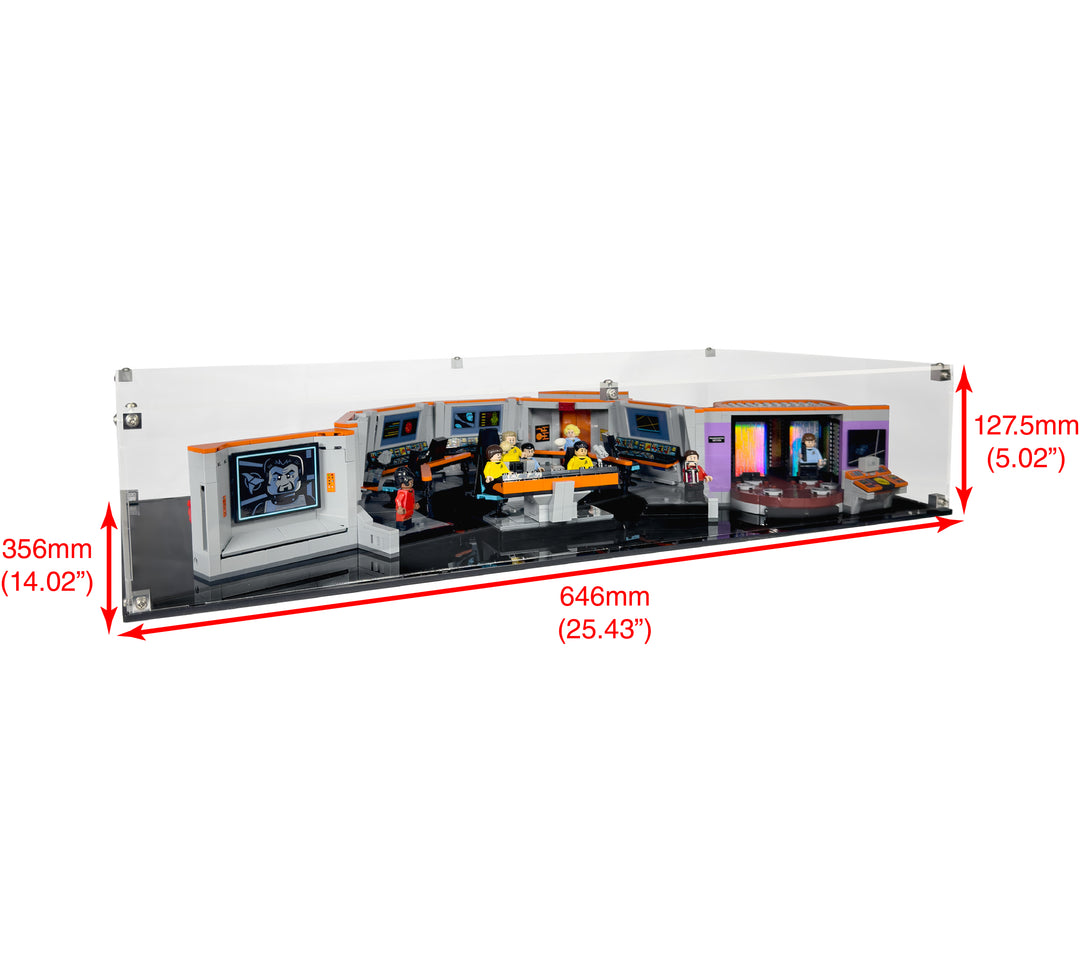 Display Case for 11385 - Star Trek: U.S.S. Enterprise NCC-1701 Bridge