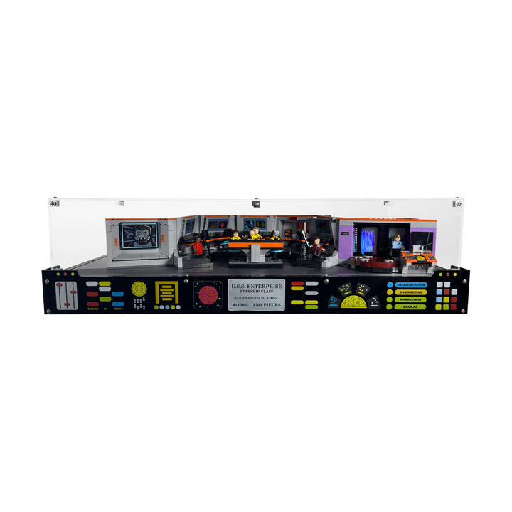 Display Case for 11385 - Star Trek: U.S.S. Enterprise NCC-1701 Bridge