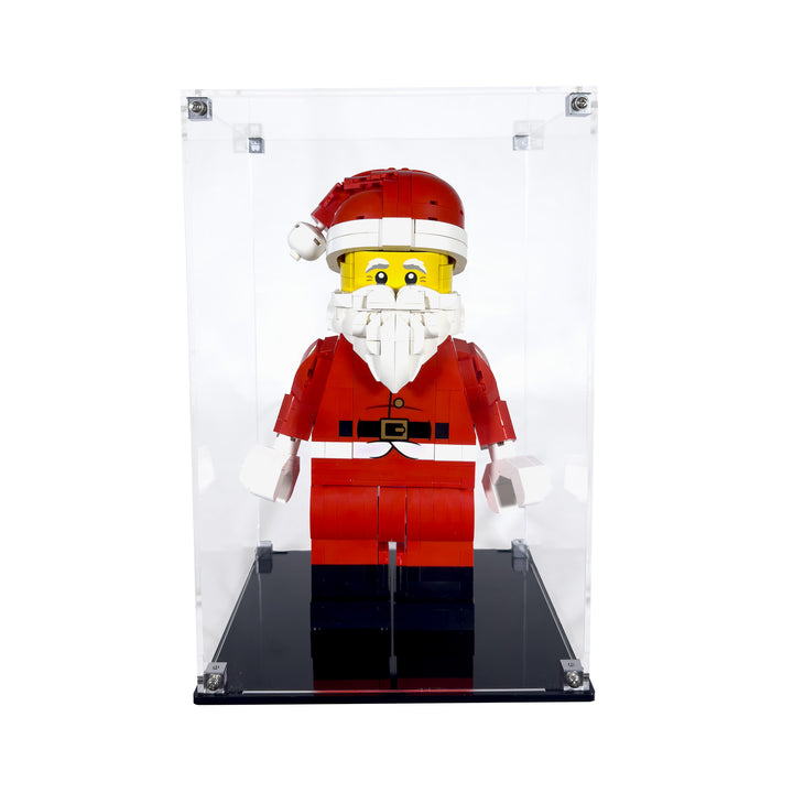 Display Case for LEGO Up-Scaled Santa Minifigure (40820)