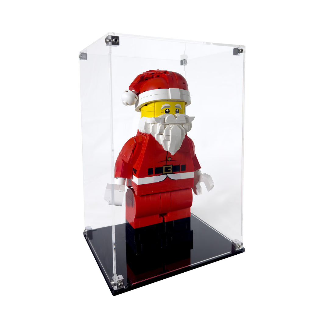 Display Case for LEGO Up-Scaled Santa Minifigure (40820)