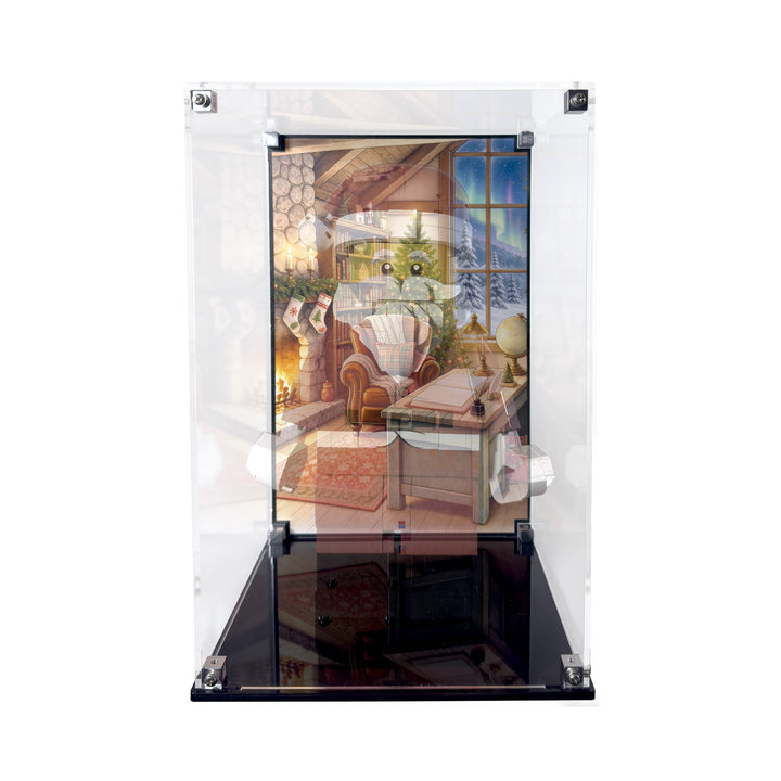 Display Case for LEGO Up-Scaled Santa Minifigure (40820)