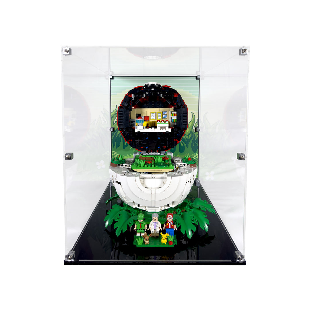 Display Case for LEGO Pokémon Iconic Trainer Moments Poké Ball (72154)