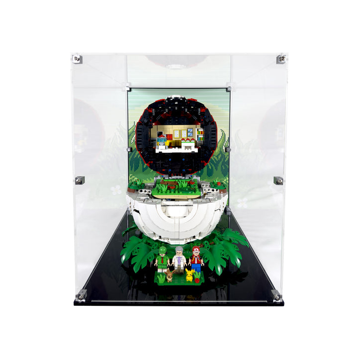 Display Case for LEGO Pokémon Iconic Trainer Moments Poké Ball (72154)