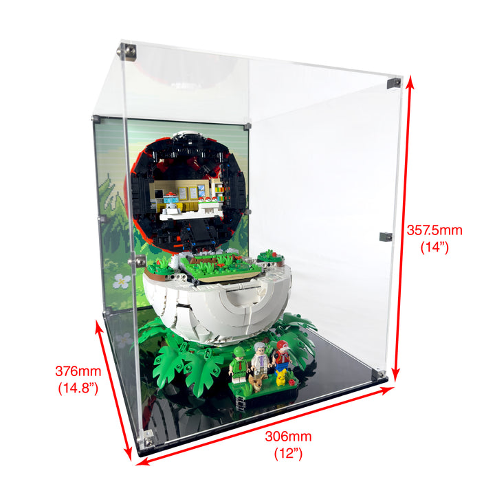 Display Case for LEGO Pokémon Iconic Trainer Moments Poké Ball (72154)