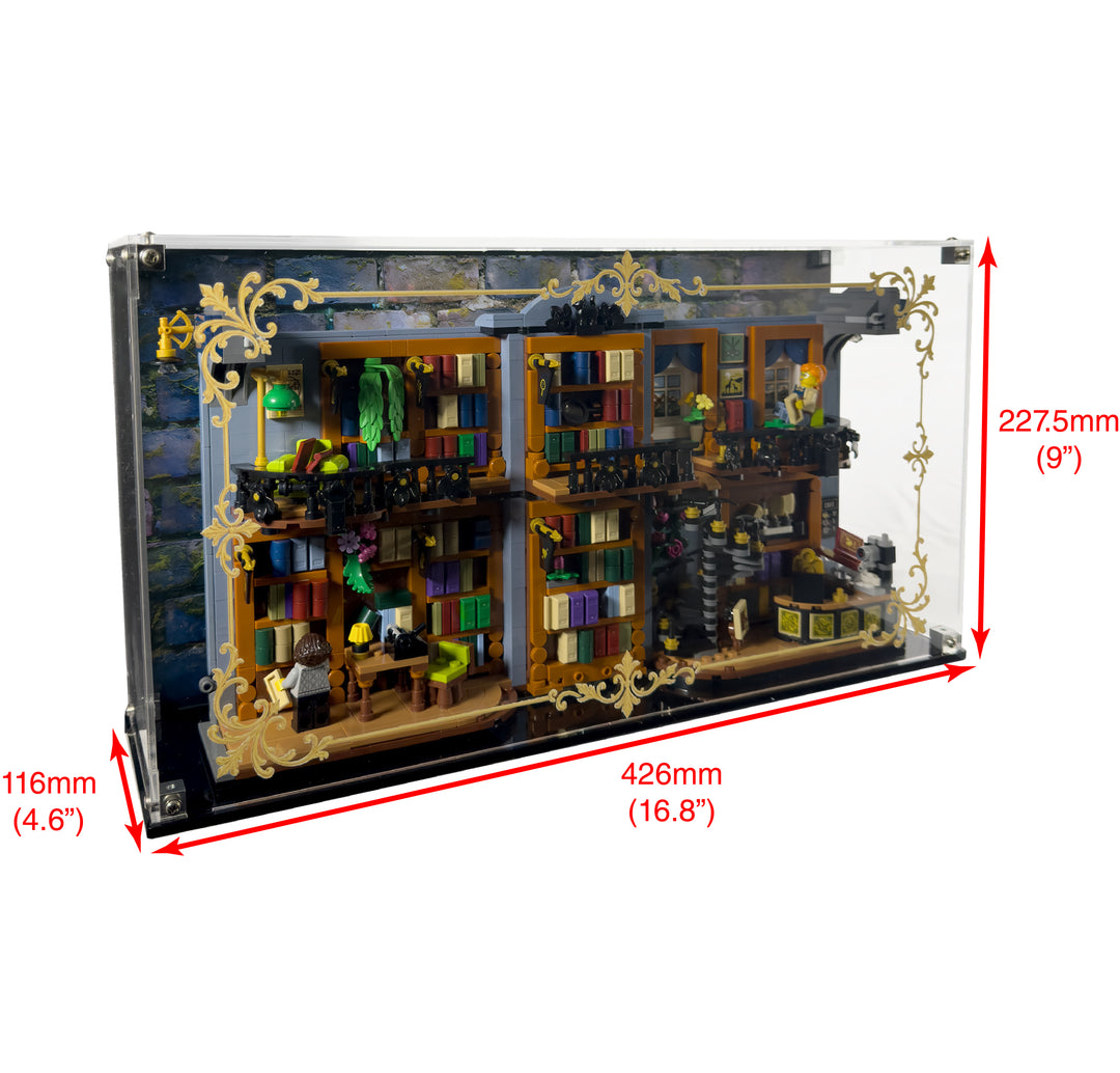 Display Case for LEGO Icons Bookstore: Book Nook (11379)