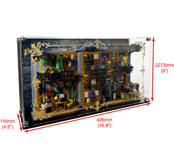 Display Case for LEGO Icons Bookstore: Book Nook (11379)