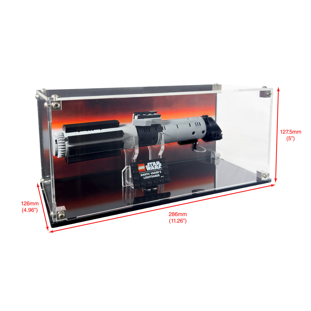 Display Case for LEGO Star Wars Darth Vader's Lightsaber (40897)