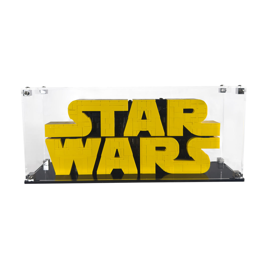 Display Case for LEGO Star Wars Brick-Built Star Wars Logo (75407)