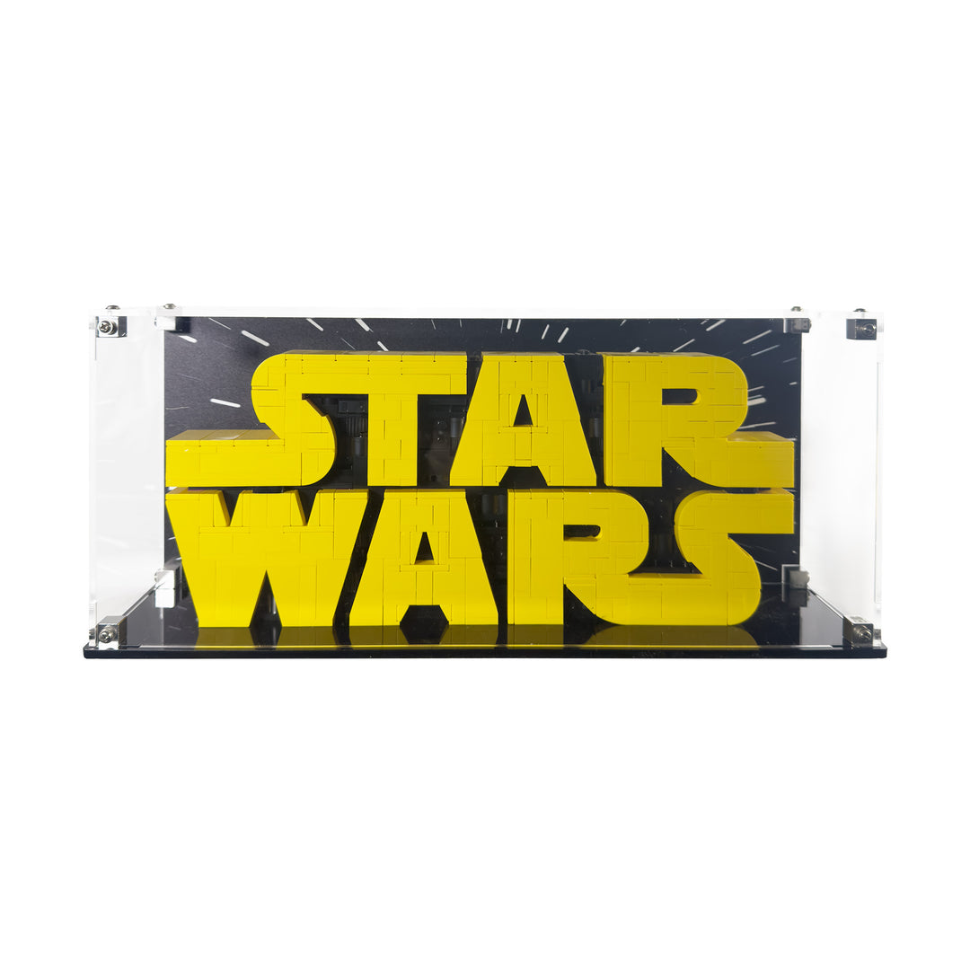 Display Case for LEGO Star Wars Brick-Built Star Wars Logo (75407)