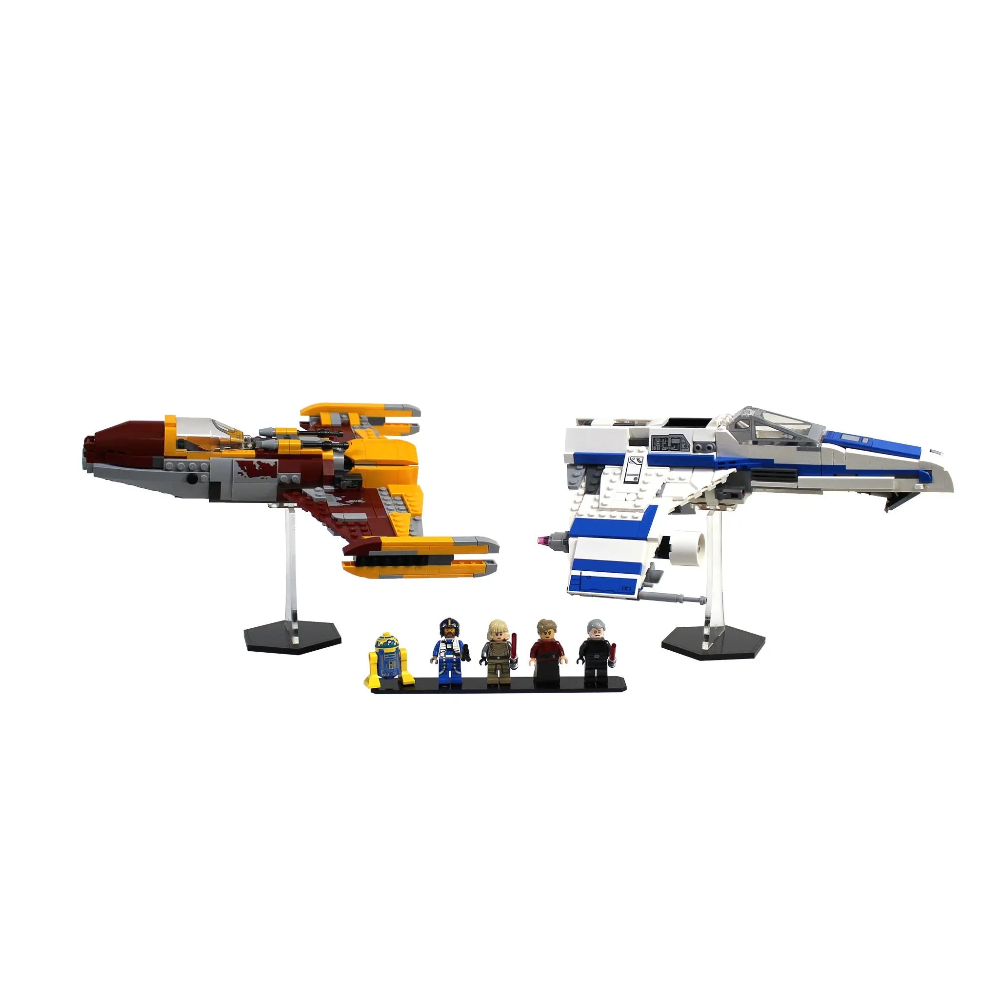 Display Stand for 75364 - New Republic E-Wing vs. Shin